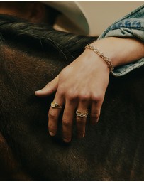 Serge DeNimes - Silver Sundown Ring