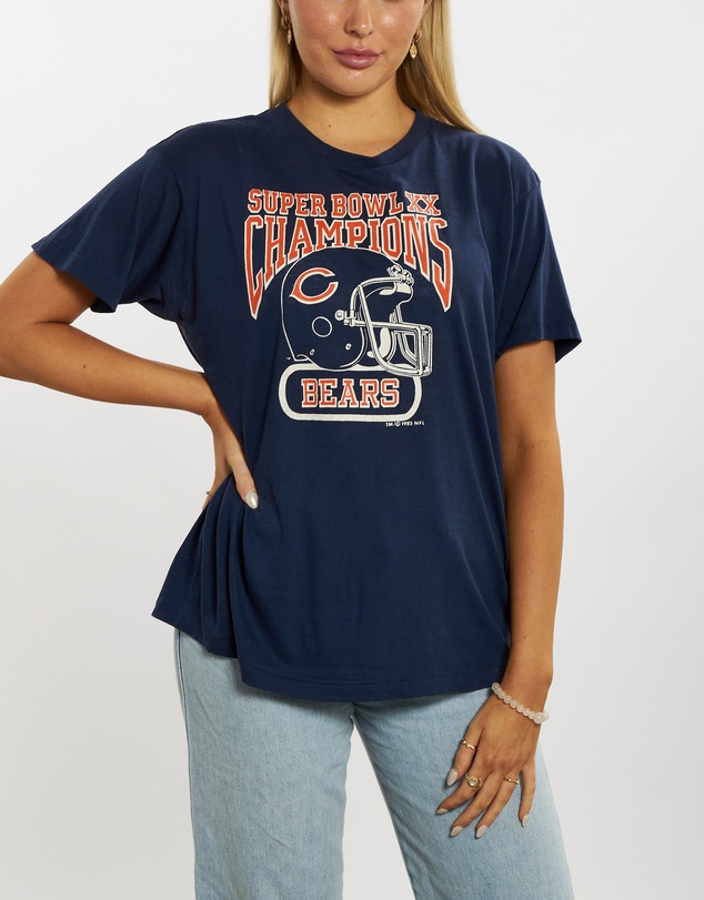 Vintage by The Real Deal - Pre Loved - 1985 NFL Chicago Bears Tee