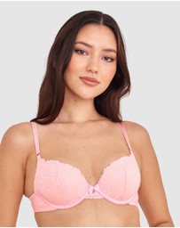 Bras N Things - Bethany Essentials Contour Plunge Bra - Light Pink