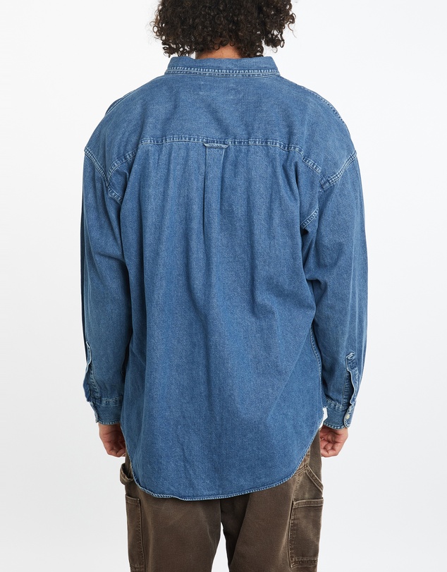 Vintage by The Real Deal - Pre Loved - Vintage 90s Chaps Ralph Lauren Denim Button Up Shirt