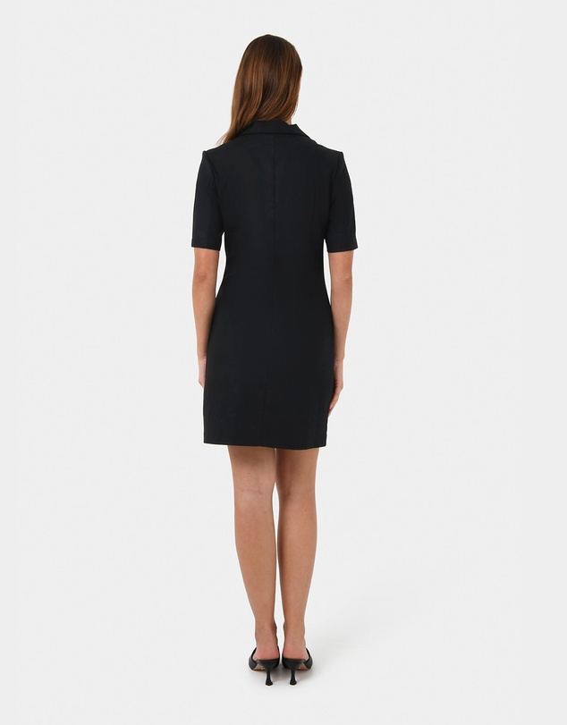 Forcast - Nia Button Linen Dress