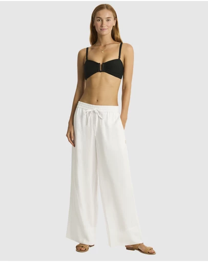 Sea Level Australia - Tidal Linen Palazzo Pant