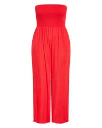 City Chic - Ally Strapless Jumpsuit