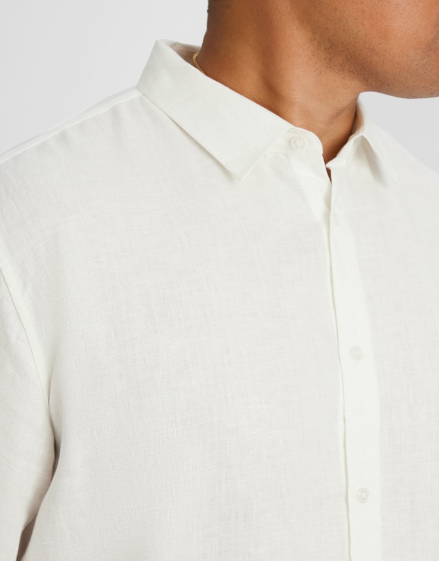 Johnny Bigg - Resort Relaxed Fit Linen Shirt