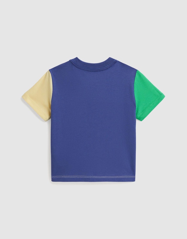 Polo Ralph Lauren - Color-Blocked Cotton Jersey Knit T-Shirt - Babies