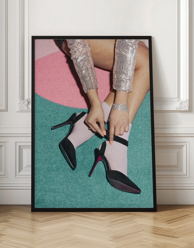 Olive et Oriel - Getting Ready Green III Art Print