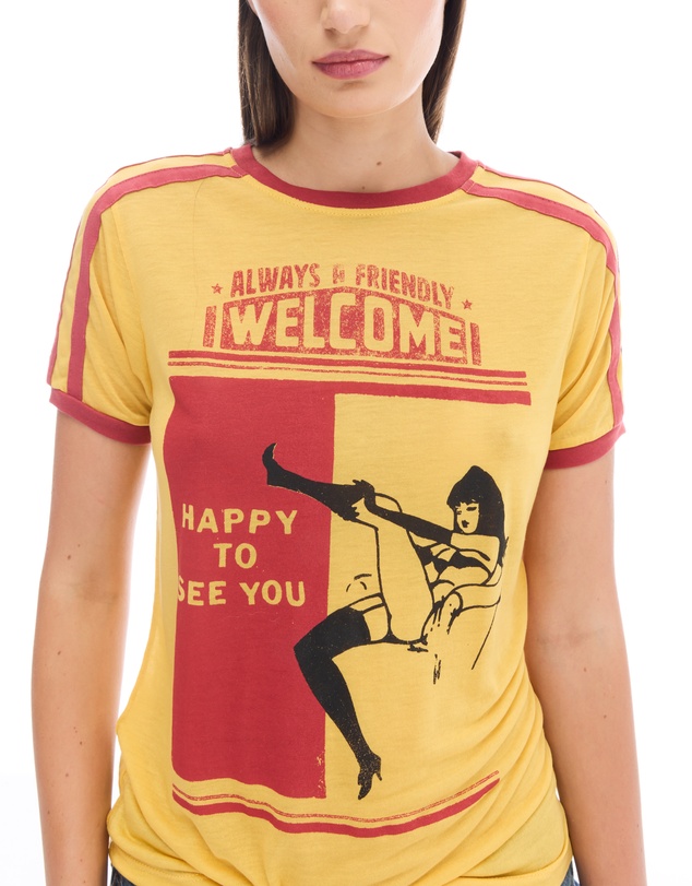 THE TALES - Happy To See You Retro Sports Tee