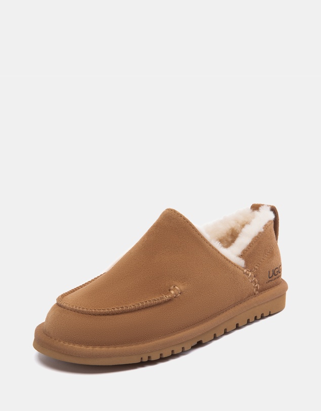 EVERAU - Australian Shepherd Ugg Mireve Cow Suede Upper Loafer Oxfords Flats
