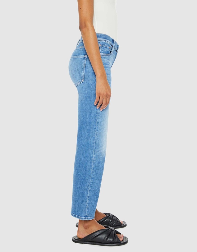 MOTHER - The Mid Rise Zip Rambler Ankle Jeans