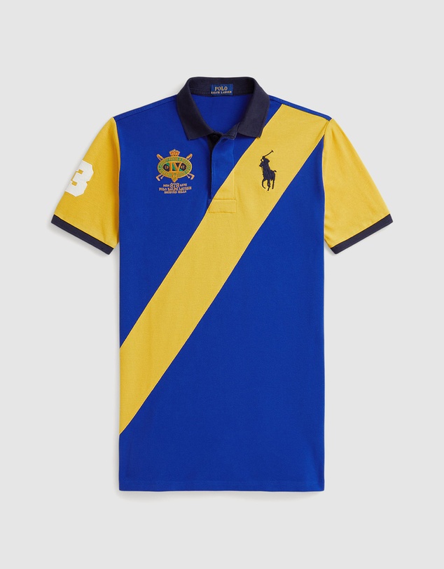 Polo Ralph Lauren - Color-Blocked Big Pony Mesh Polo Dress - Teens