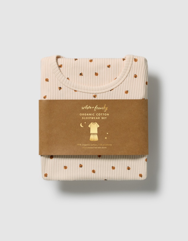 Wilson & Frenchy - Little Lady Bugs Organic SS Pyjamas - Babies-Kids
