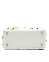 Pre-Loved by Azura Reborn - Pre-Loved Medium Lambskin Floral Sequin Lady Dior