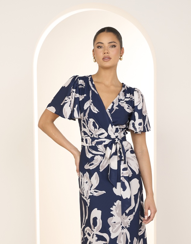 Pilgrim - Lila Cross Over Maxi Dress
