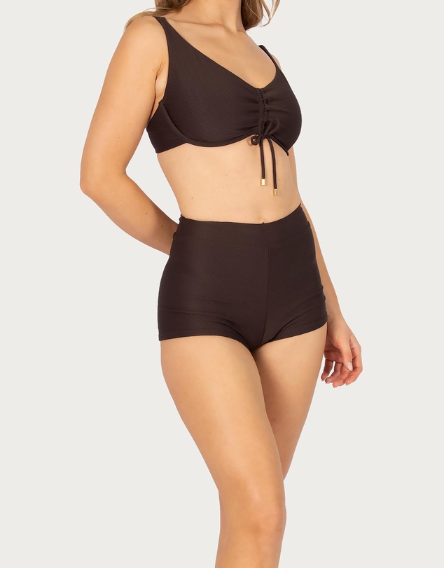 Baku Swimwear - Rococco High Waist Boyleg Bikini Bottom