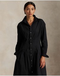Polo Ralph Lauren - Pleated Cotton Shirtdress