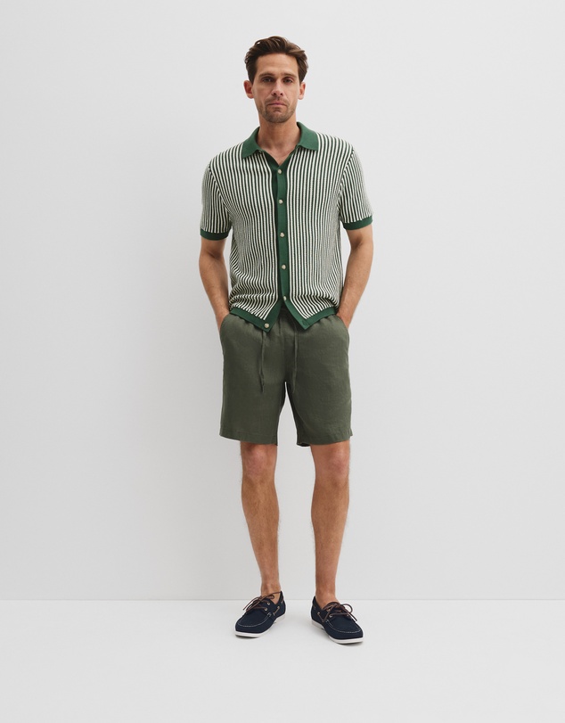 Country Road - Organically Grown Linen Drawcord Short