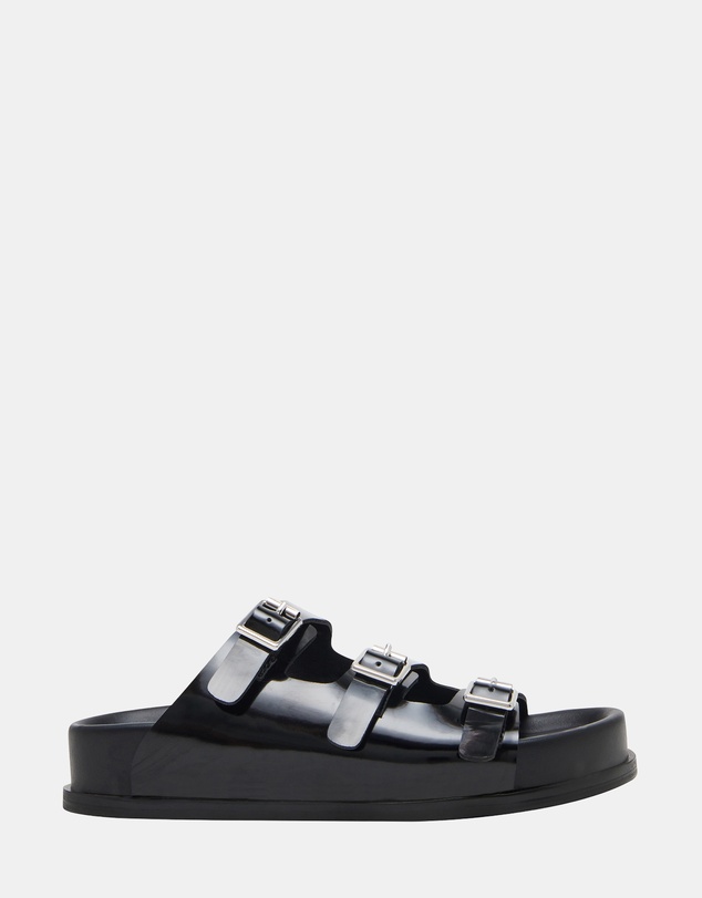 Steve Madden - Easy-Peazy Black Sandals
