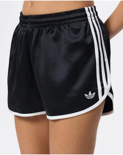 adidas Originals - Satin Three Stripes Sprinter Shorts