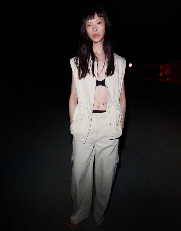 M.N.G - Oversized Denim Vest