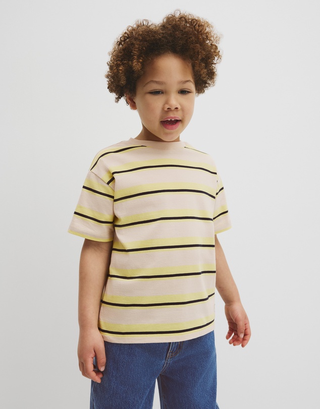 Country Road - Oversized Stripe Short Sleeve T-shirt