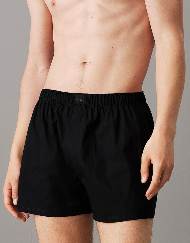 Calvin Klein - Cotton Classics 3 Pack Woven Boxers