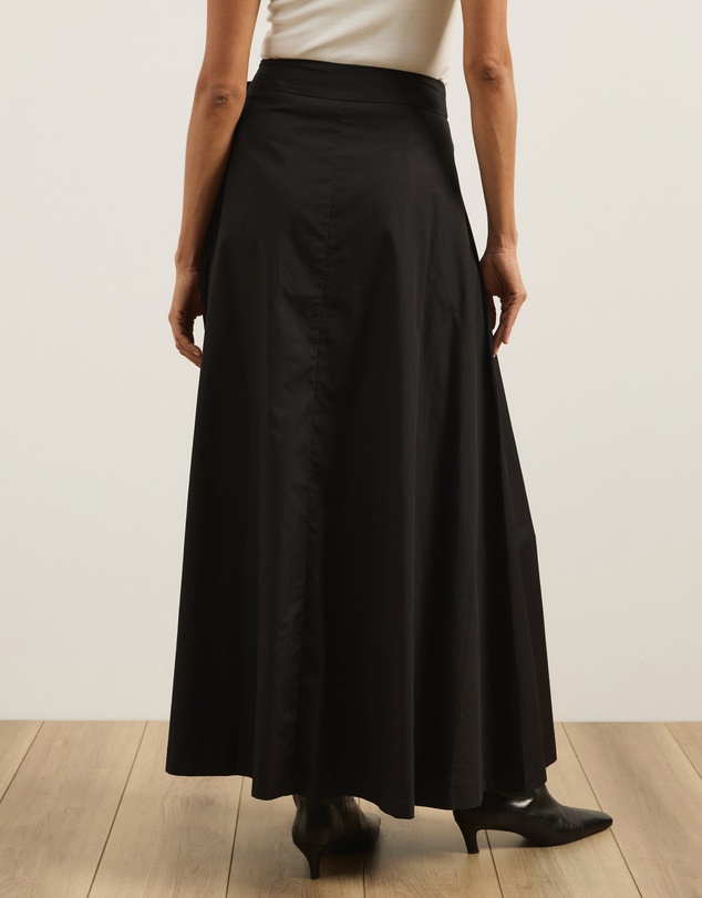 Atmos&Here - Tova Belt Detail Maxi Skirt