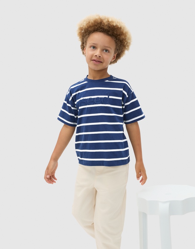 Seed Heritage - Stripe Logo Tee