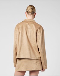 MVN - Faux Suede Jacket