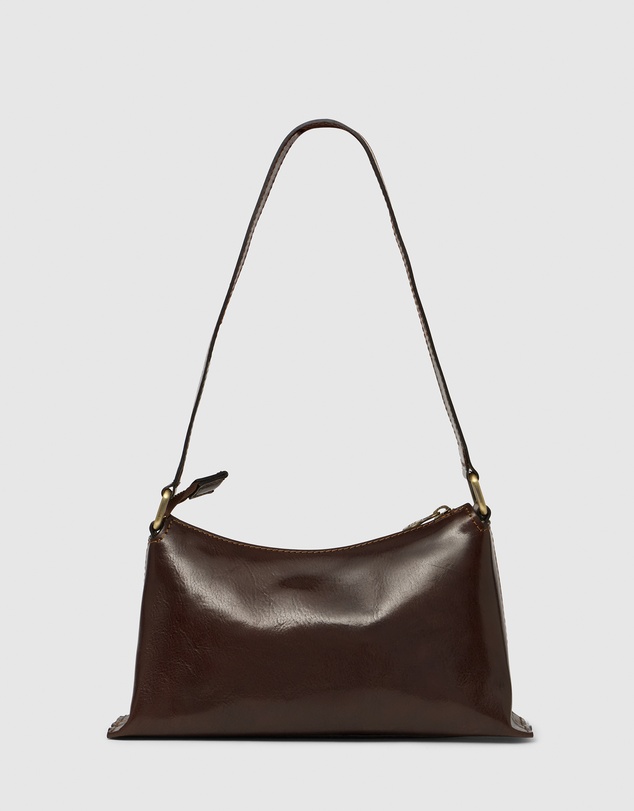 Florence - The Laura Brown Leather Shoulder Bag