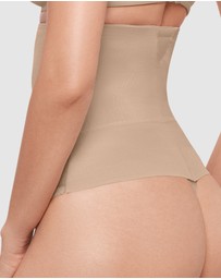 Miraclesuit Shapewear - Sexy Sheer Shaping High Waist Thong