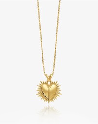 Rachel Jackson - Electric Deco Heart Necklace