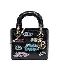 Pre-Loved by Azura Reborn - Pre-Loved Mini Calfskin Beaded Lady Dior