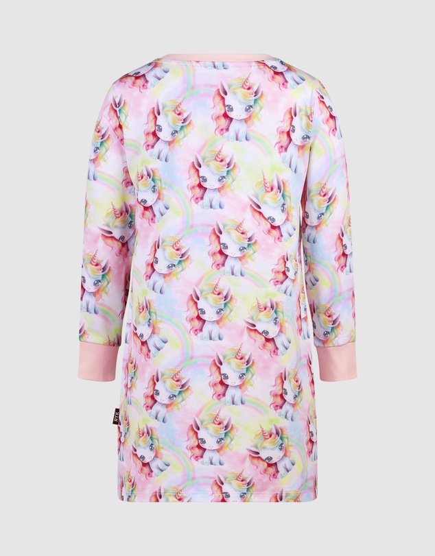 Rock Your Kid - Unicorn Pony Long Sleeve Lily Nightie