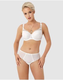 Nessa - Abbi Wired Padded Large Cup Bra with Lace