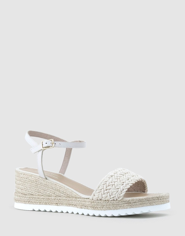 Edward Meller - MARTINA Woven Front Espadrille