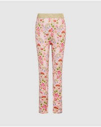 Fleur Harris - 'Toadstool' Signature Legging in Apricot