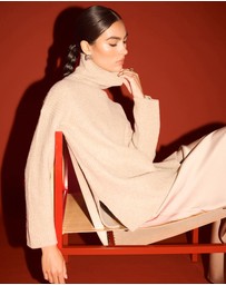 Staple the Label - Sabine Roll Neck Jumper
