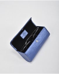 Cobb & Co - Idol Metallic Leather Glasses Case