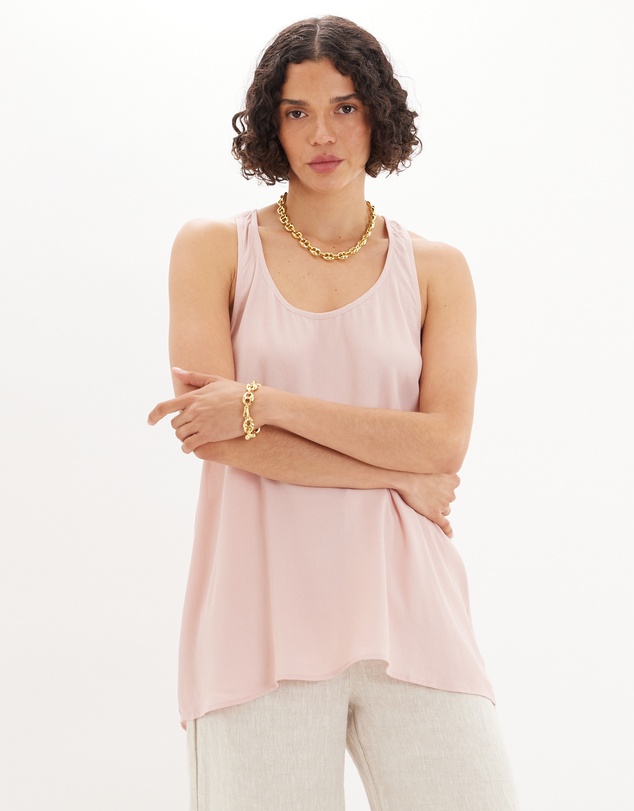 Amelius - Sabine Side Button Top