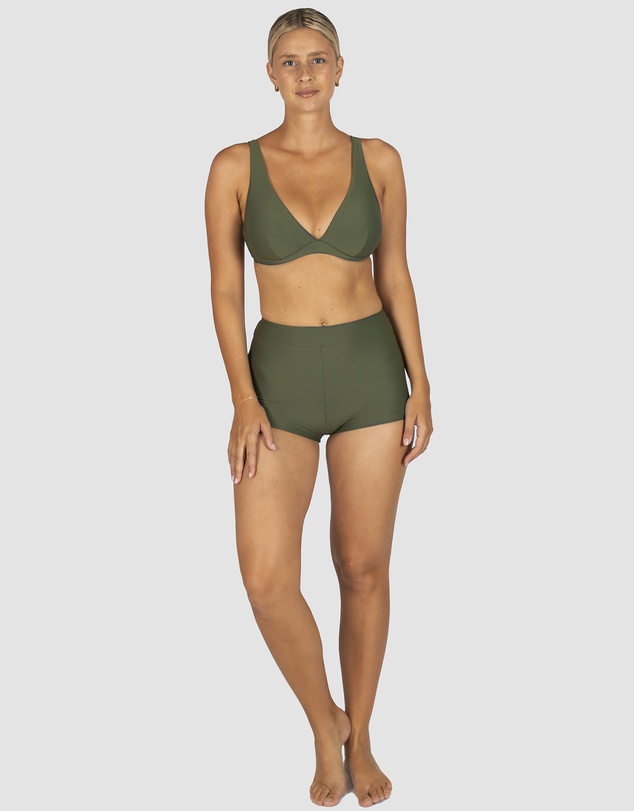 Baku Swimwear - Rococco High Waist Boyleg Bikini Bottom