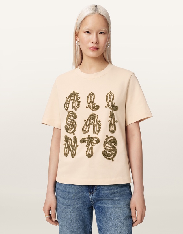 AllSaints - Ella Embroidered Lisa Tee