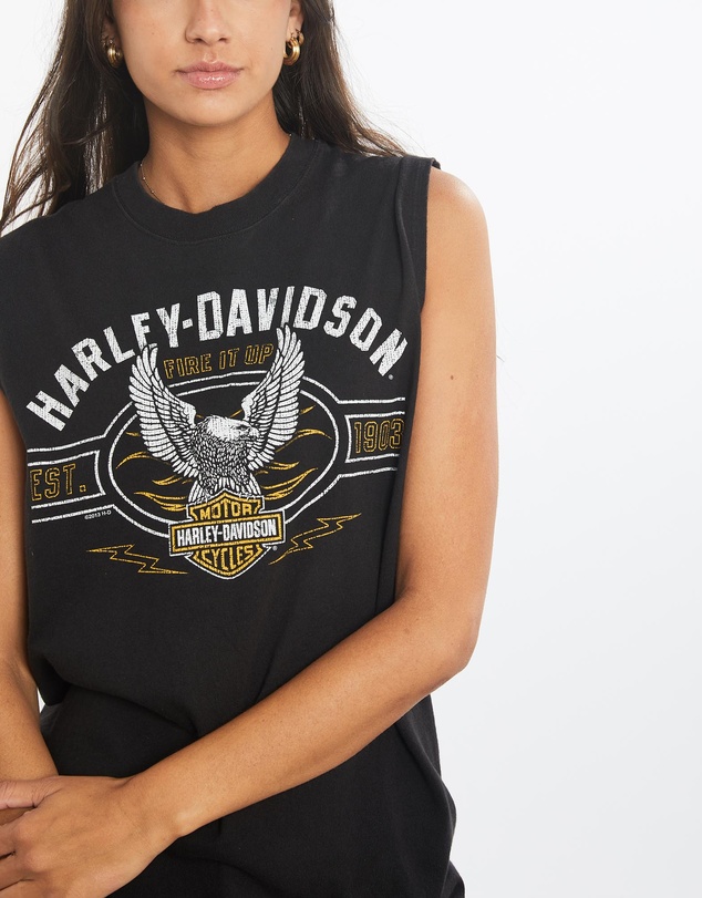 Vintage by The Real Deal - Pre Loved - Vintage Harley Davidson Tank