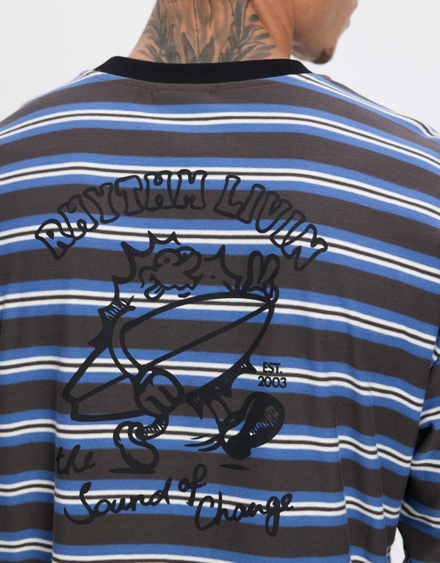 Rhythm - Peace Sun Vintage Stripe LS T-Shirt