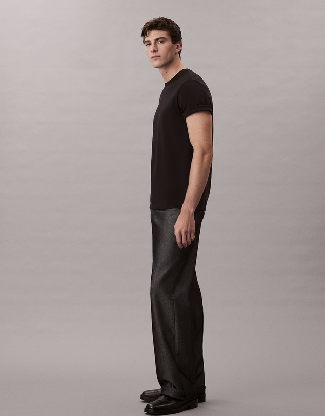 Calvin Klein - Embroidered Monogram Logo T-Shirt