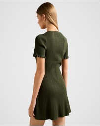 Forever New - Violetta Stitch Interest Mini Dress