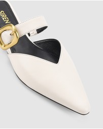 Siren - Allegra Close Toe Buckle Slide