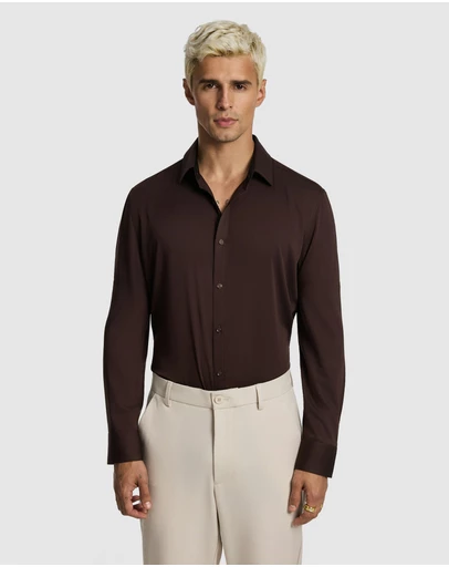 yd. - Heathcoat Slim Bamboo Shirt