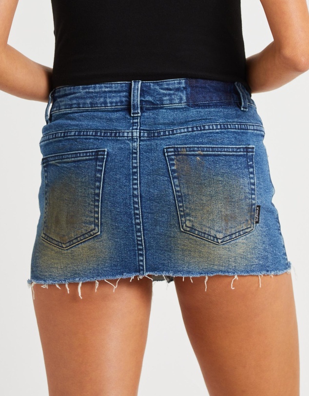 Insight - Niche Denim Mini Skirt