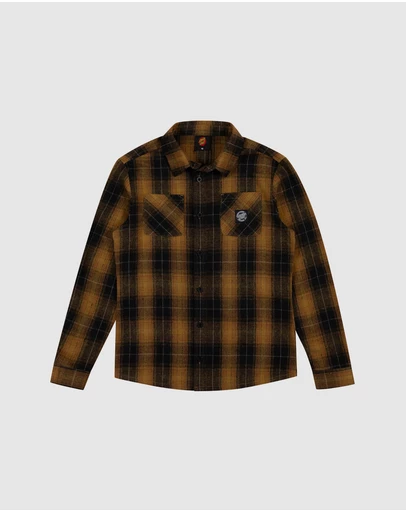 Santa Cruz - MFG Axle Plaid Shirt - Teens