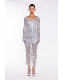 Glamorous - V-neck Maxi-Dress